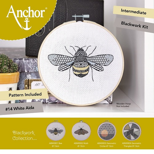 Anchor Essentials Kit; Blackwork - Bee