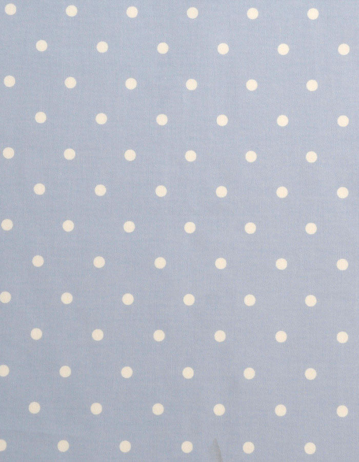 Cotton Fabric Dotty Blue