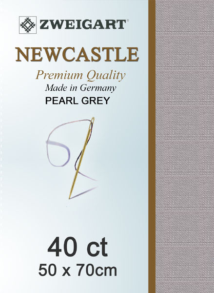Zweigart Linen, Newcastle 40ct - Pearl Grey 705