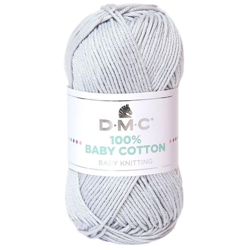 DMC 100% Baby Cotton Col  757 Silver