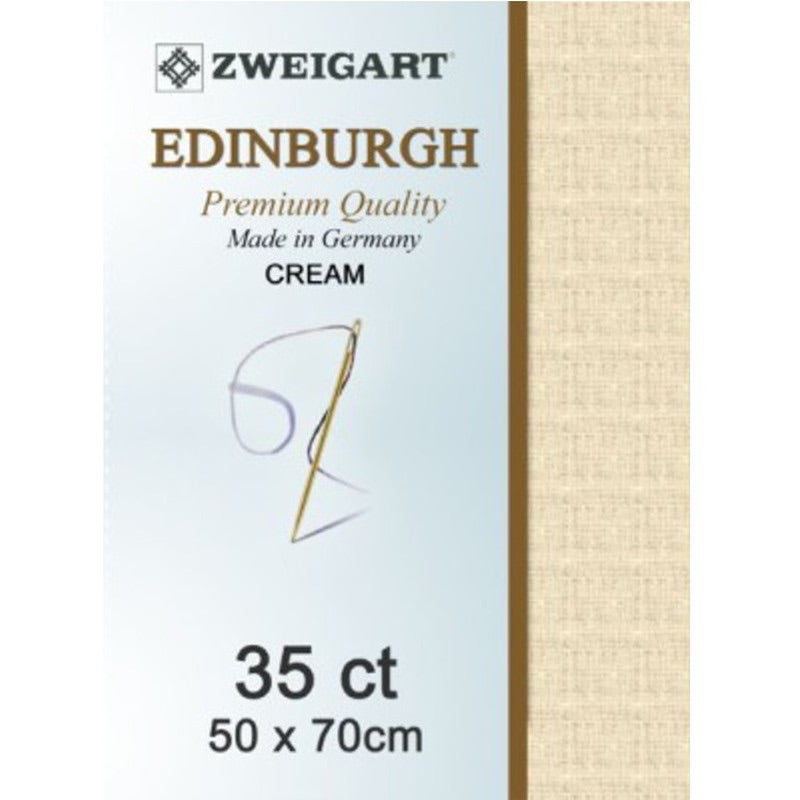 Zweigart Linen, Edinburgh 35ct - Cream