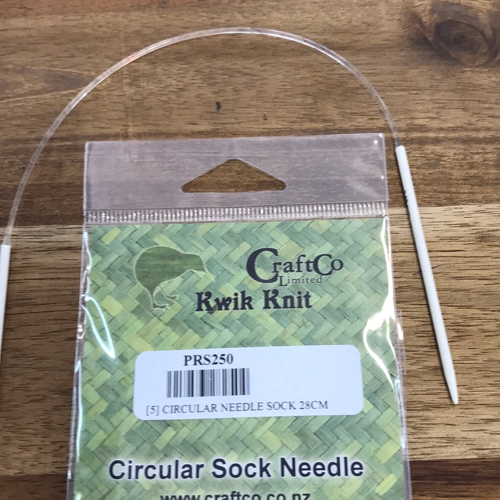Craft Co Kwik Knit Circular Sock Needles