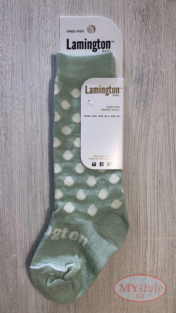Lamington Socks - Pistachio