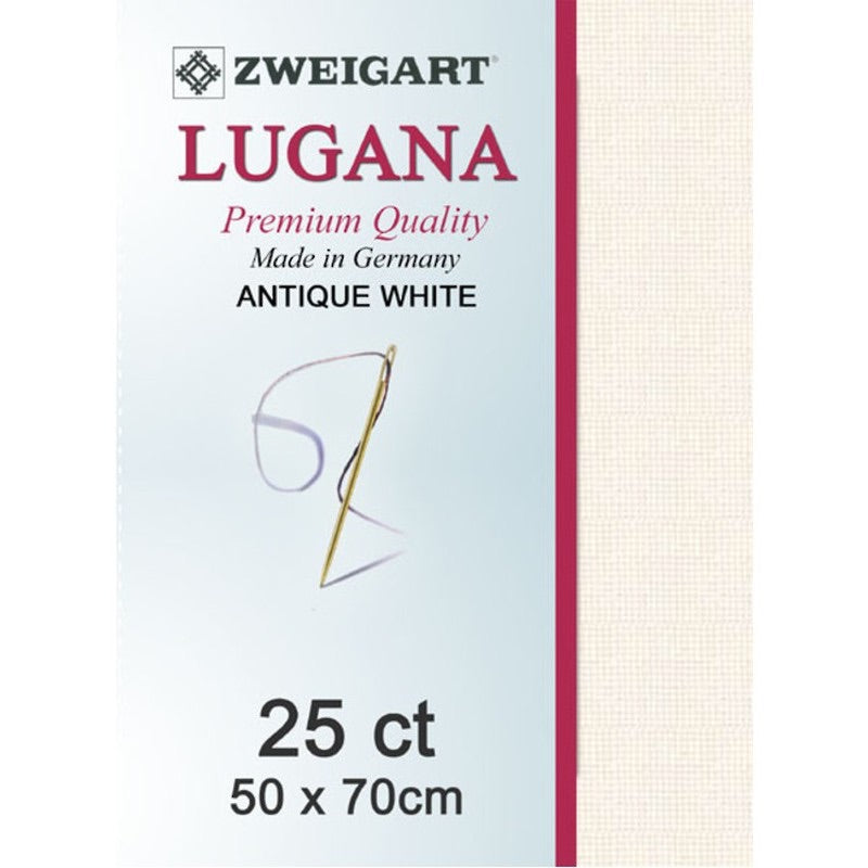 Zweigart Linen, Lugana 25ct - Antique White
