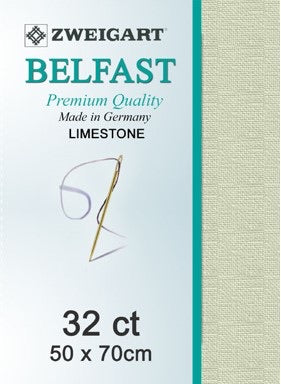 Zweigart Linen, Belfast 32ct - Limestone