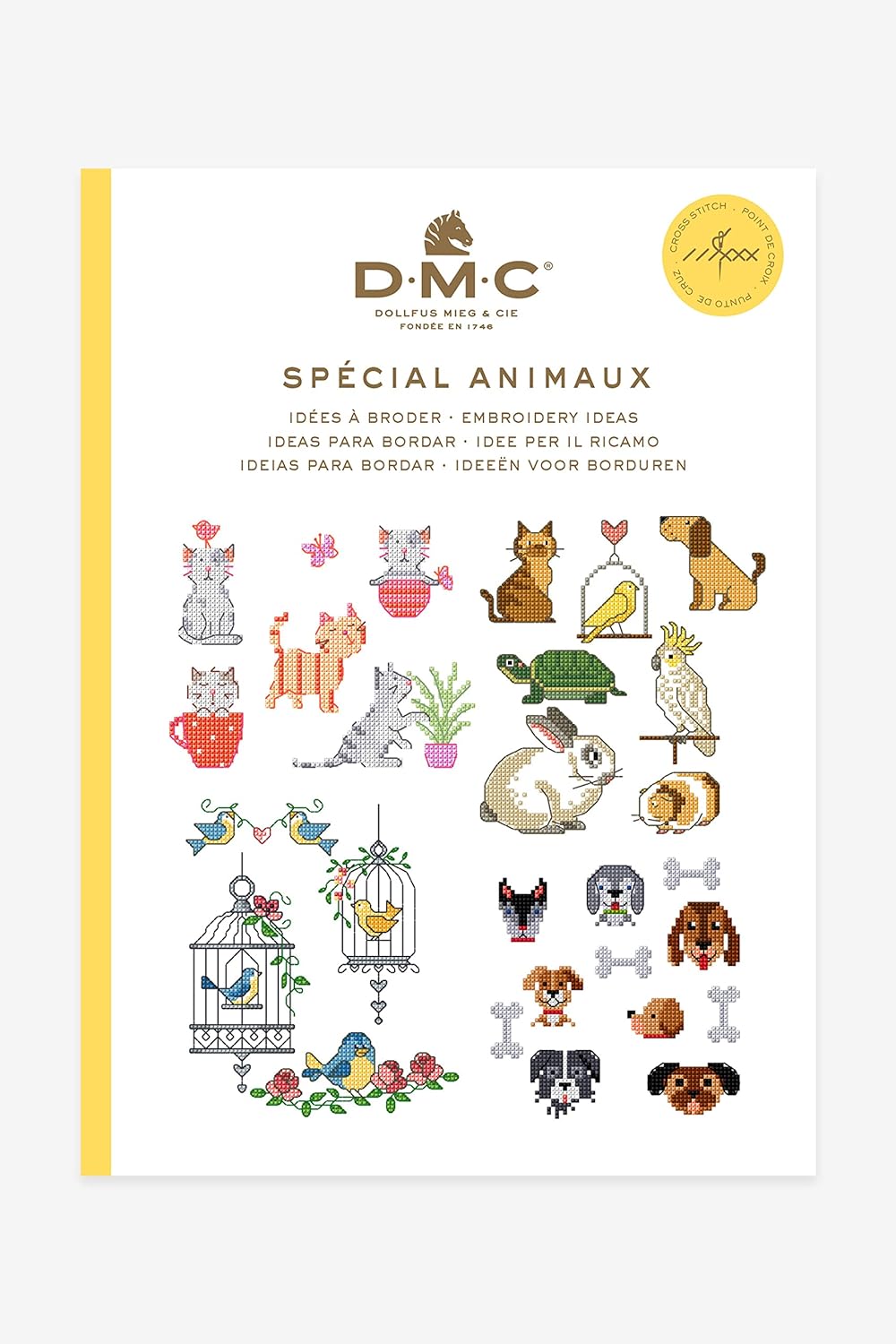 DMC Cross Stitch Mini Book - Animals DMC Cross Stitch Mini Book - Animals