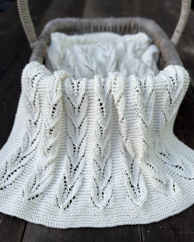 The Kiwi Stitch & Knit Co. Willow Blanket pattern