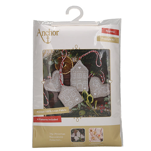 Anchor Freestyle Kit; Christmas Decorations Gingerbread