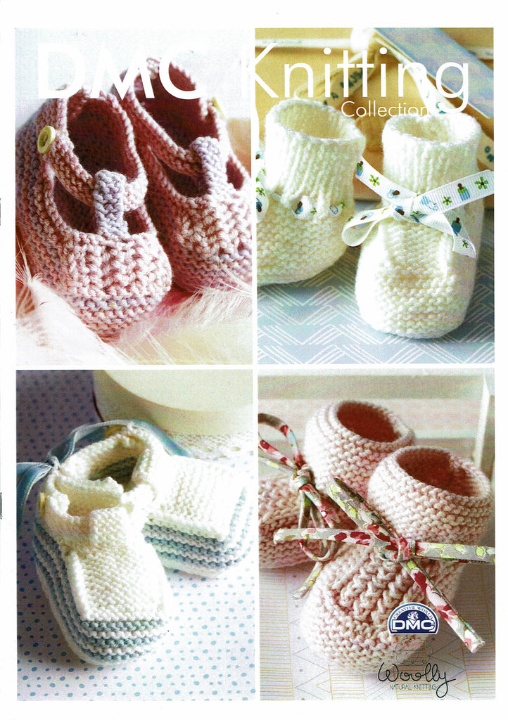 DMC Knitting Collections Baby Booties & Shoes