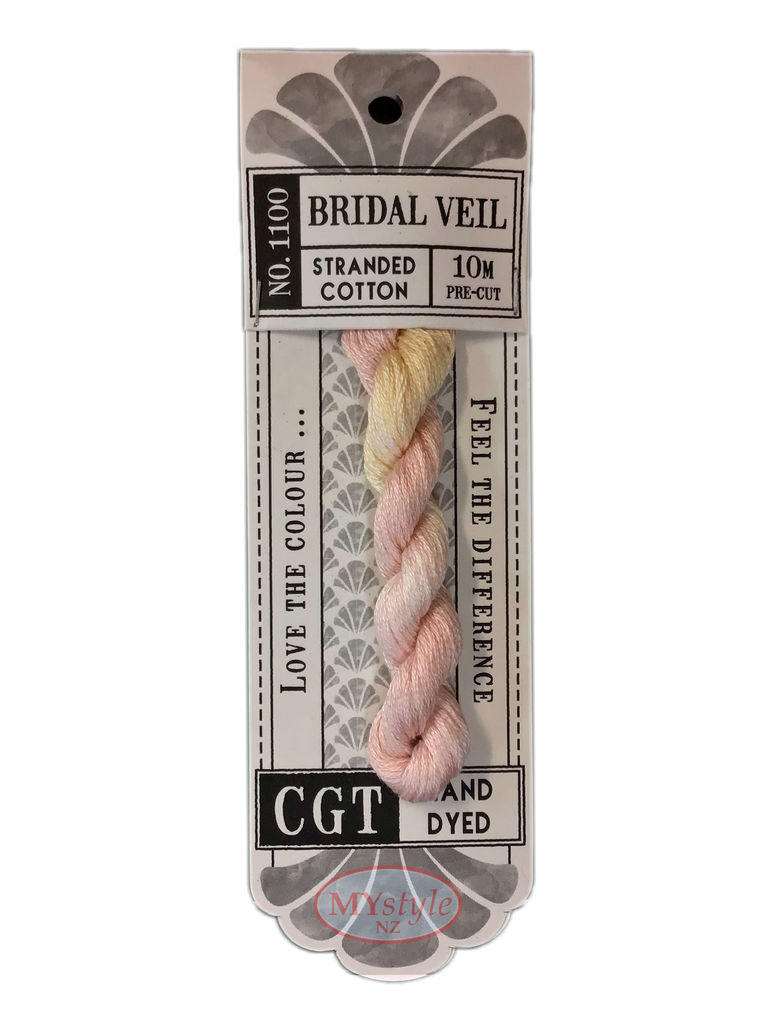 CGT NO. 1100 Bridal Veil - Stranded Cotton