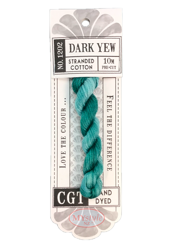 CGT NO. 1202 Dark Yew - Stranded Cotton