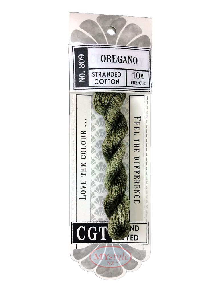 CGT NO. 809 Oregano - Stranded Cotton