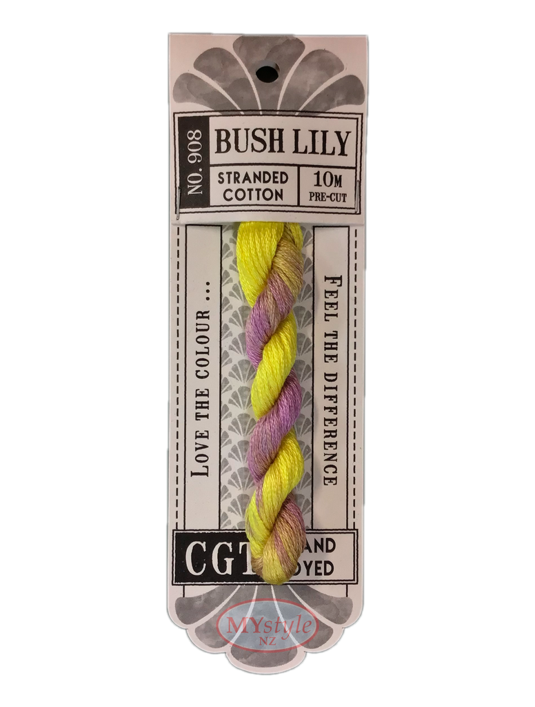 CGT NO. 908 Bush Lily - Stranded Cotton