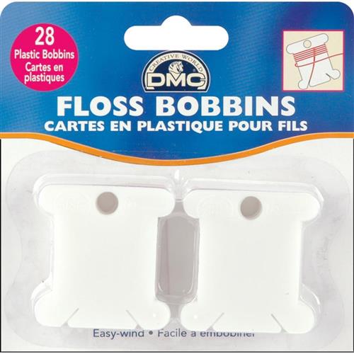 DMC Floss Bobbins PLASTIC 28