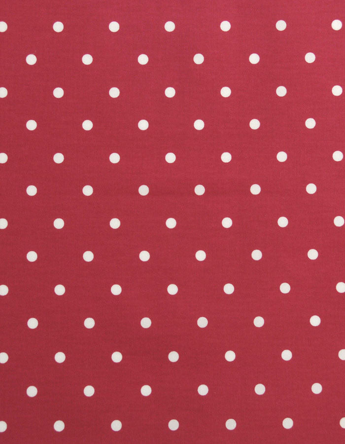 Cotton Dotty Multi (Red)
