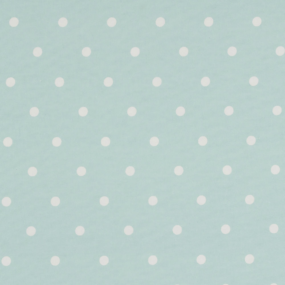 Oilcloth Dotty Seafoam