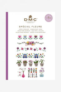 DMC Mini Cross Stitch Book - Flowers