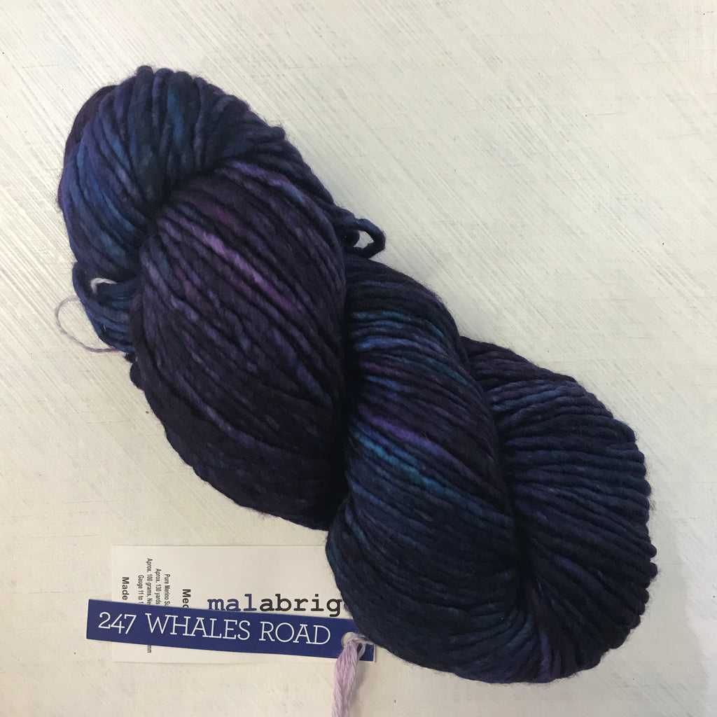 Malabrigo Mecha 100% Kettledyed Merino  Whales Road
