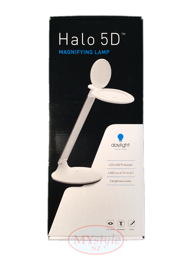 Daylight, Halo Table Magnifier Lamp