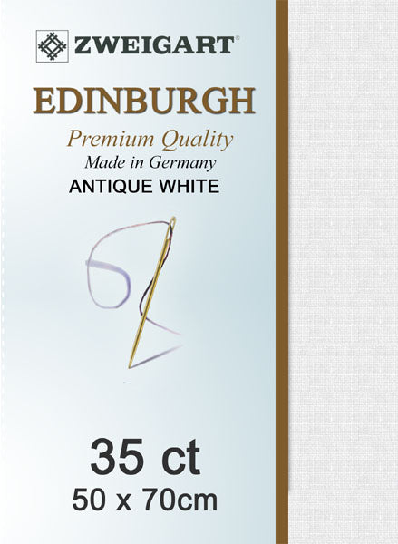 Zweigart Linen, Edinburgh 35ct - Antique White