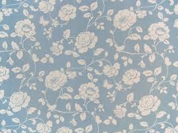 Cotton Fabric Meadow Powder Blue