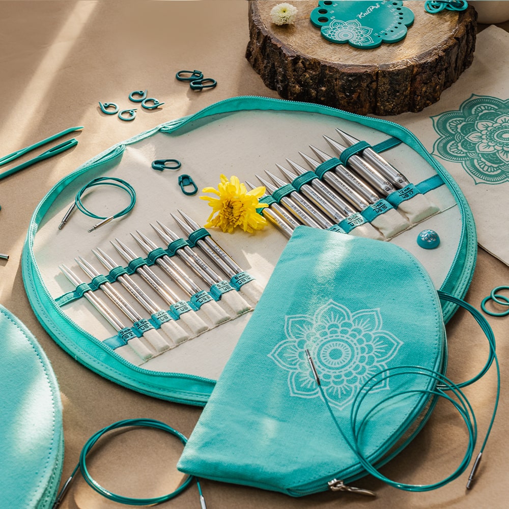 Knit Pro Gratitude Interchangable Knitting Needle set (12 Sizes)