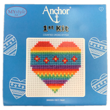 Anchor 1st Kit; Cross Stitch - Heart