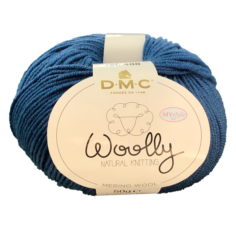Dmc Wooly Natural knitting 100% Merino Wool col 075
