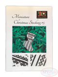 JC Embroidery, Miniature Christmas Stocking #5