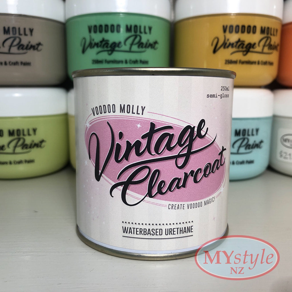 Voodoo Molly Vinatge Clear Coat - Semi Gloss, 250ml