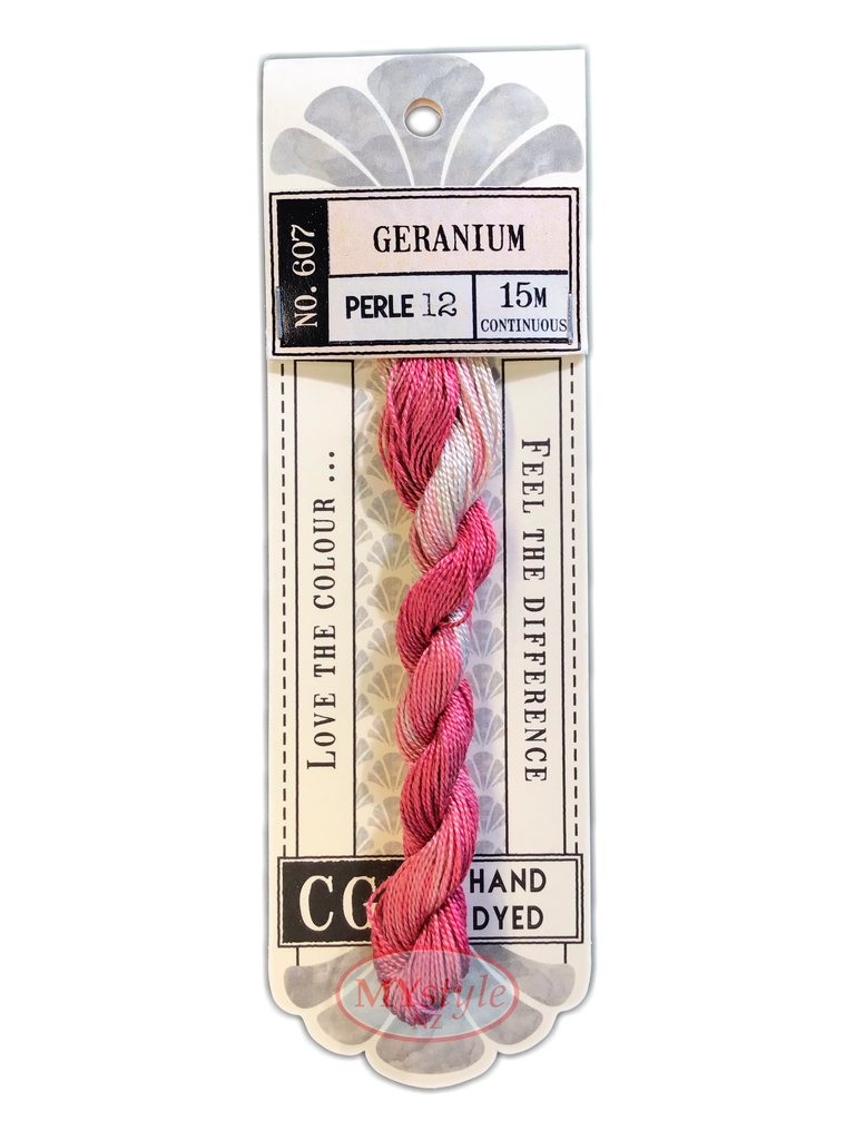 CGT NO. 607 Geranium - Perle 12