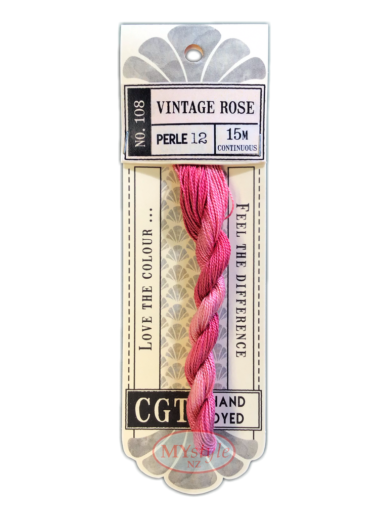 CGT NO. 108 Vintage Rose - Perle 12