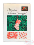 JC Embroidery, Miniature Christmas Stocking #6