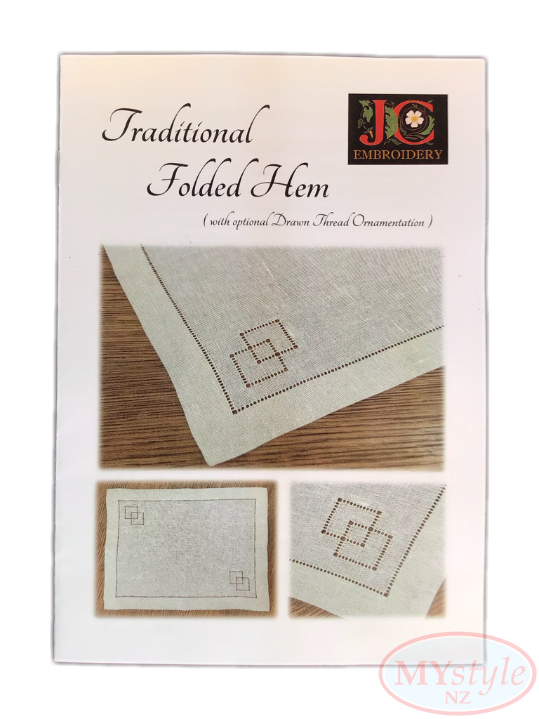 JC Embroidery, Traditional Folded Hem