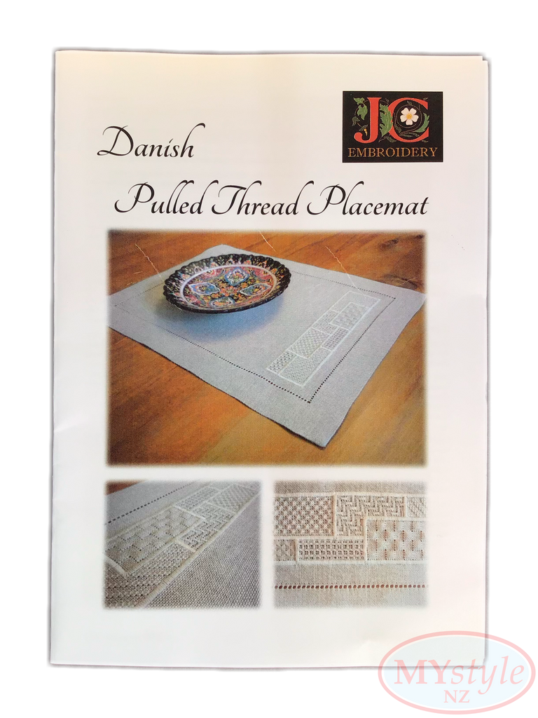 JC Embroidery, Danish Pulled Thread Placemat