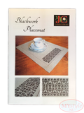 JC Embroidery, Blackwork Placemat