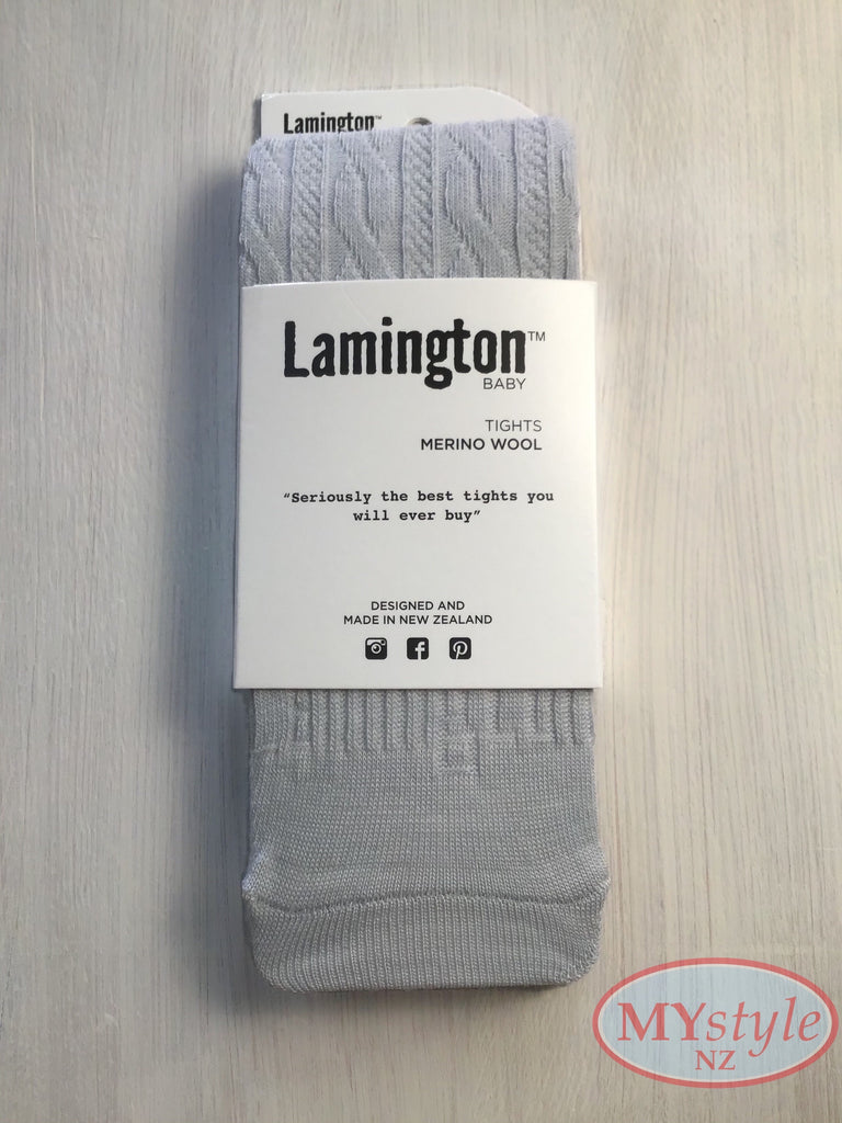 Lamington Tights - Snow Grey