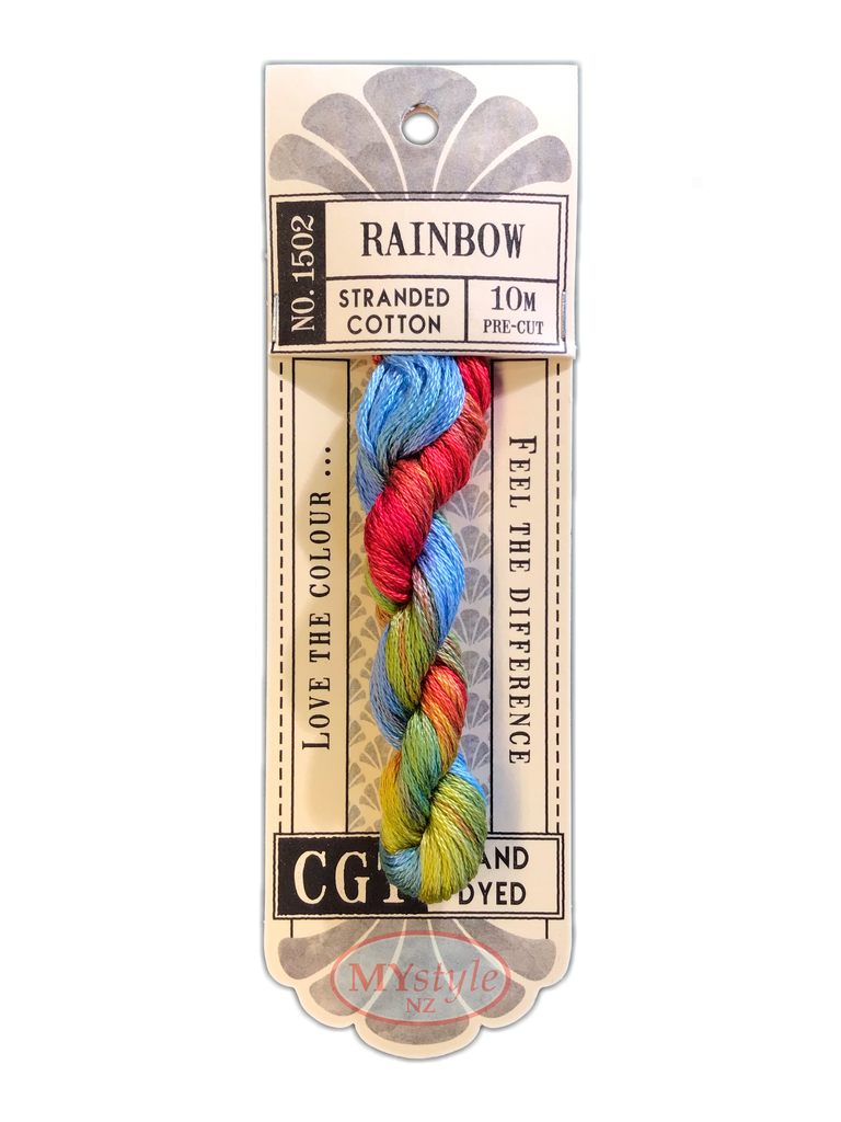 CGT NO. 1502 Rainbow - Stranded Cotton