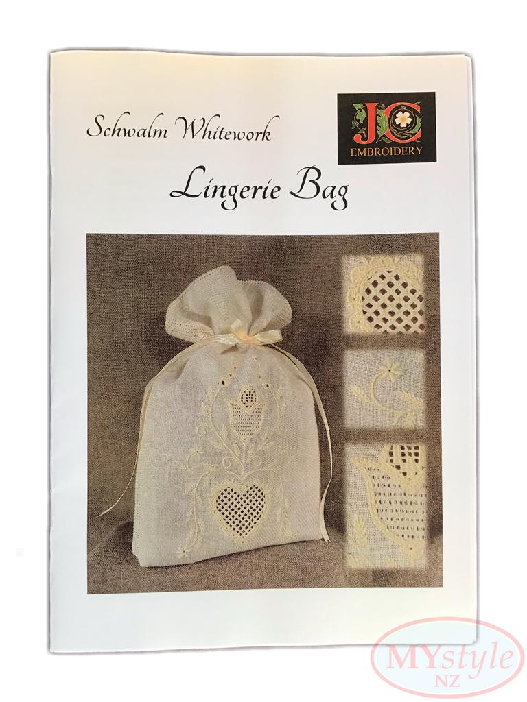 JC Embroidery, Schwalm Whitework Lingerie Bag