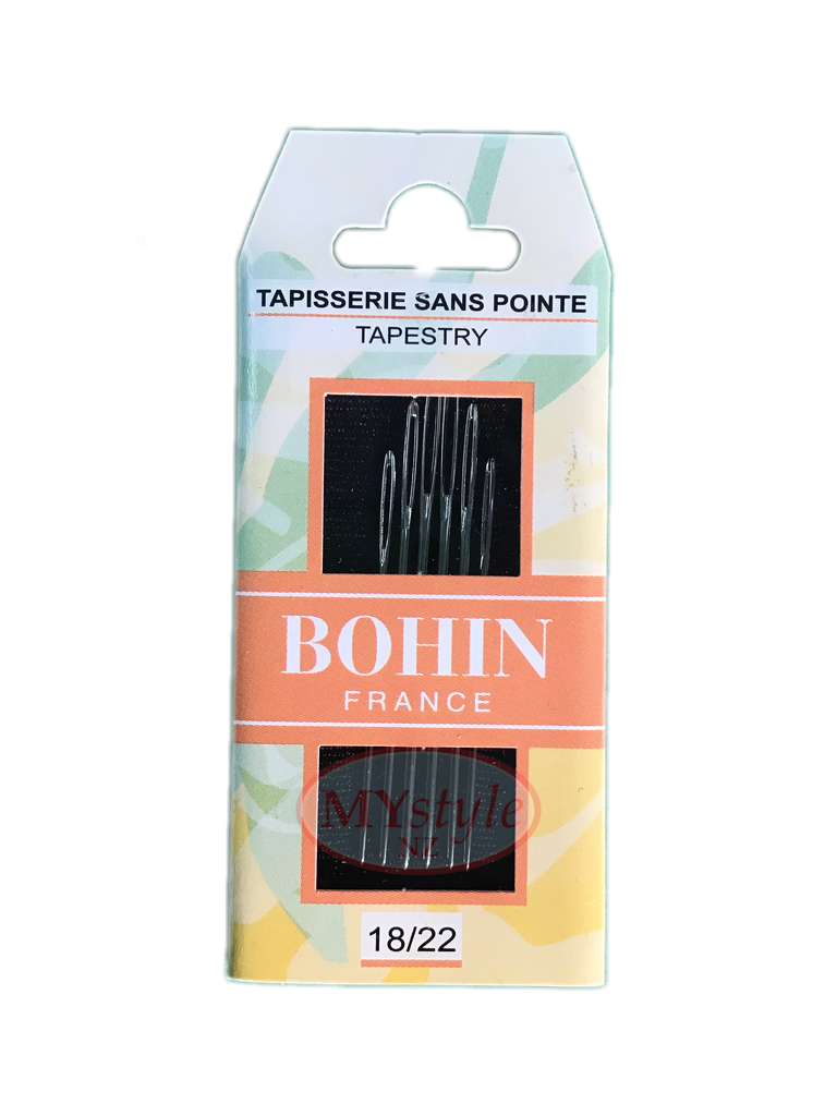 Bohin Tapestry Needles, Size 18/22