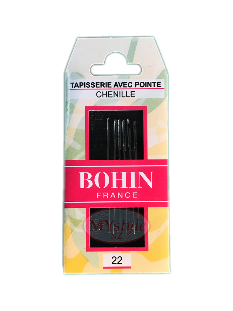 Bohin Chenille Needles, Size 22