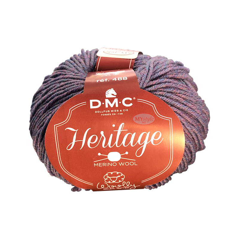 Dmc Heritage  Wooly Natural knitting 100% Merino Wool col 777