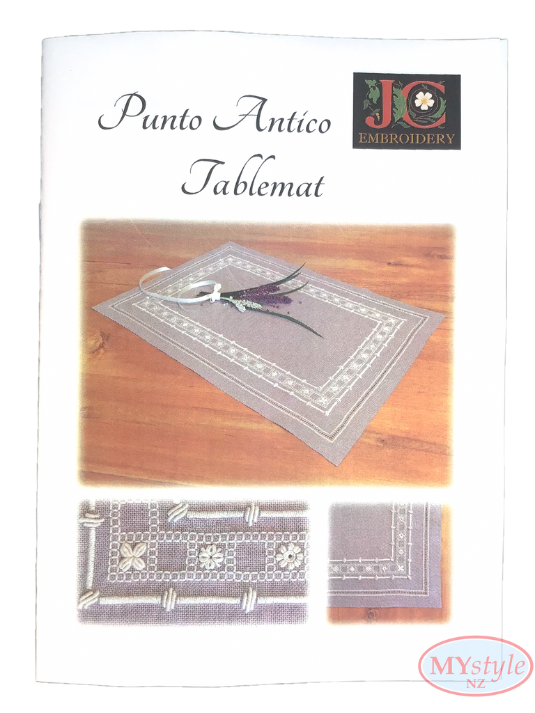 JC Embroidery, Punto Antico Tablemat