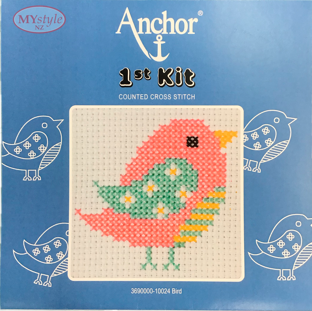 Anchor 1st Kit; Cross Stitch - Bird