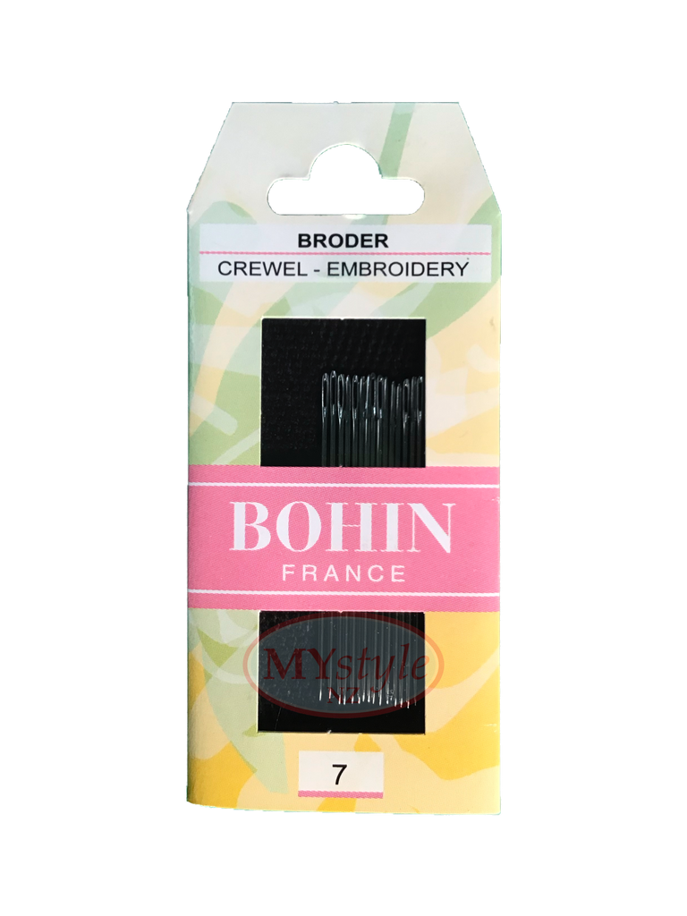 Bohin Crewel Embroidery Needles, Size 7