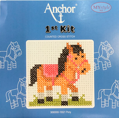Anchor 1st Kit; Cross Stitch - Pony