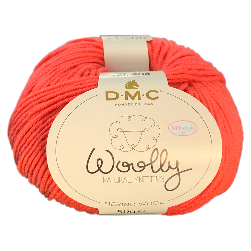 Dmc Wooly Natural knitting 100% Merino Wool col 056