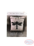 Kiwi Stitch Company, Dragonfly Pin Pillow