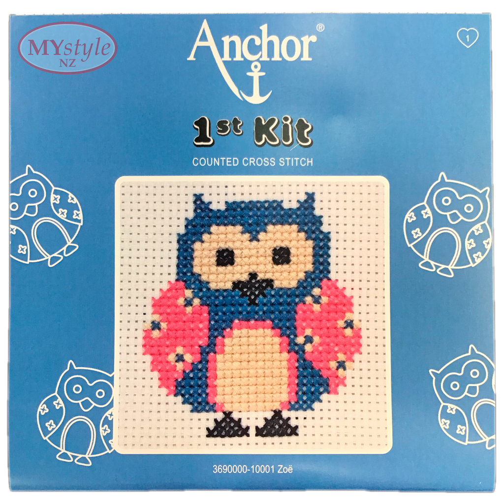 Anchor 1st Kit; Cross Stitch - Zoe