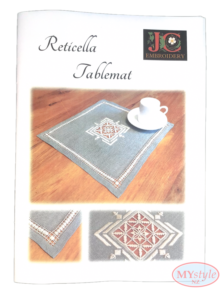 JC Embroidery, Reticella Tablemat